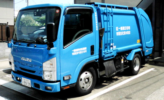 3tパッカー車（一般廃棄物）